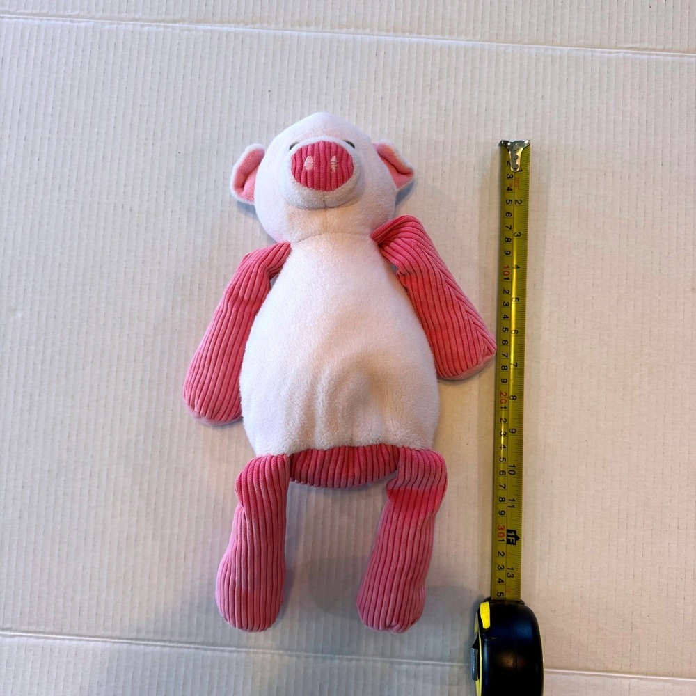 Scentsy Pig Buddy Plush Stuffed Animal Pink Corduroy Toy Gift